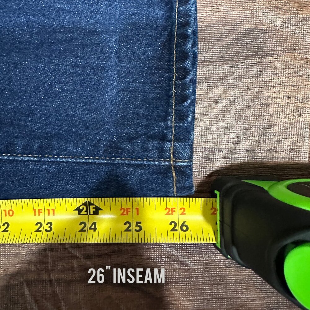 Madewell Baggy Tapered Jeans in in Dressler Wash - Size 23" - Picture 11 of 14